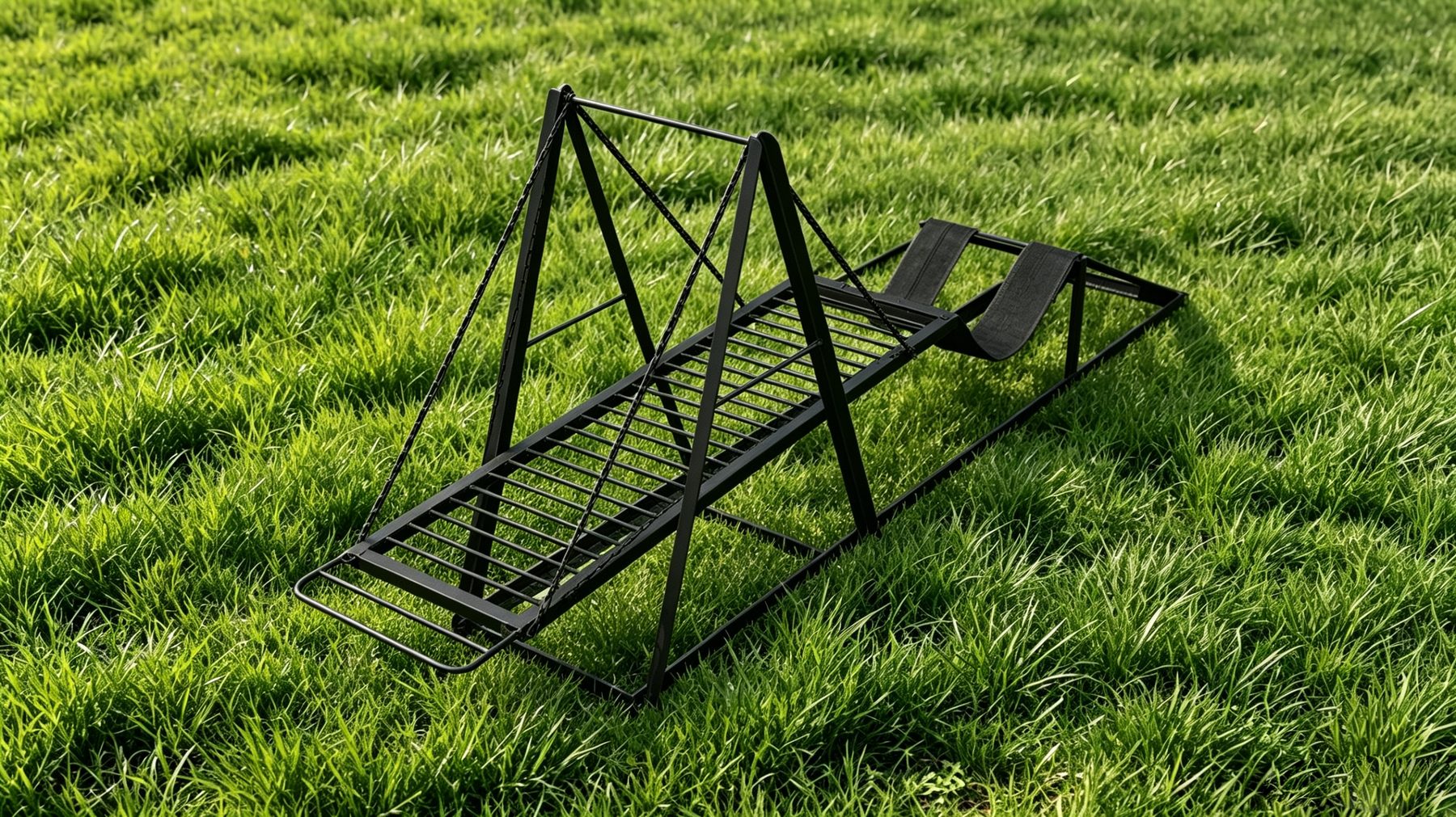 Rugpeak suspension bridge obstacle module