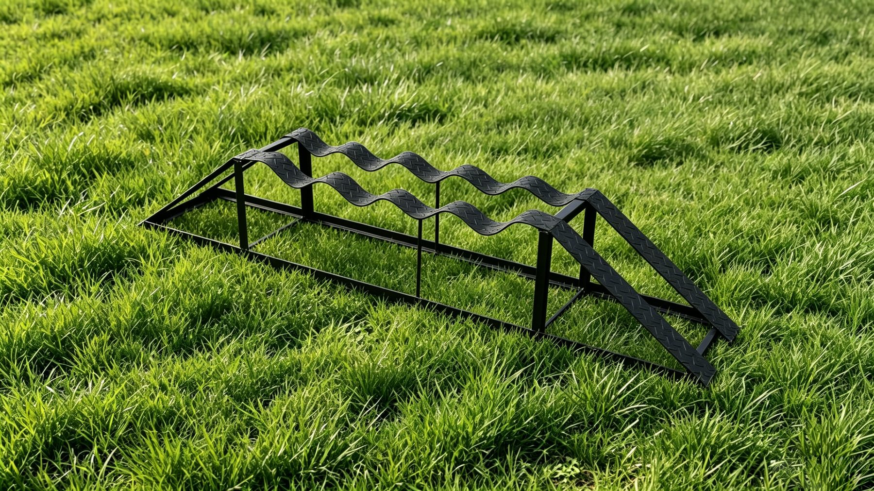Cross-axle frame