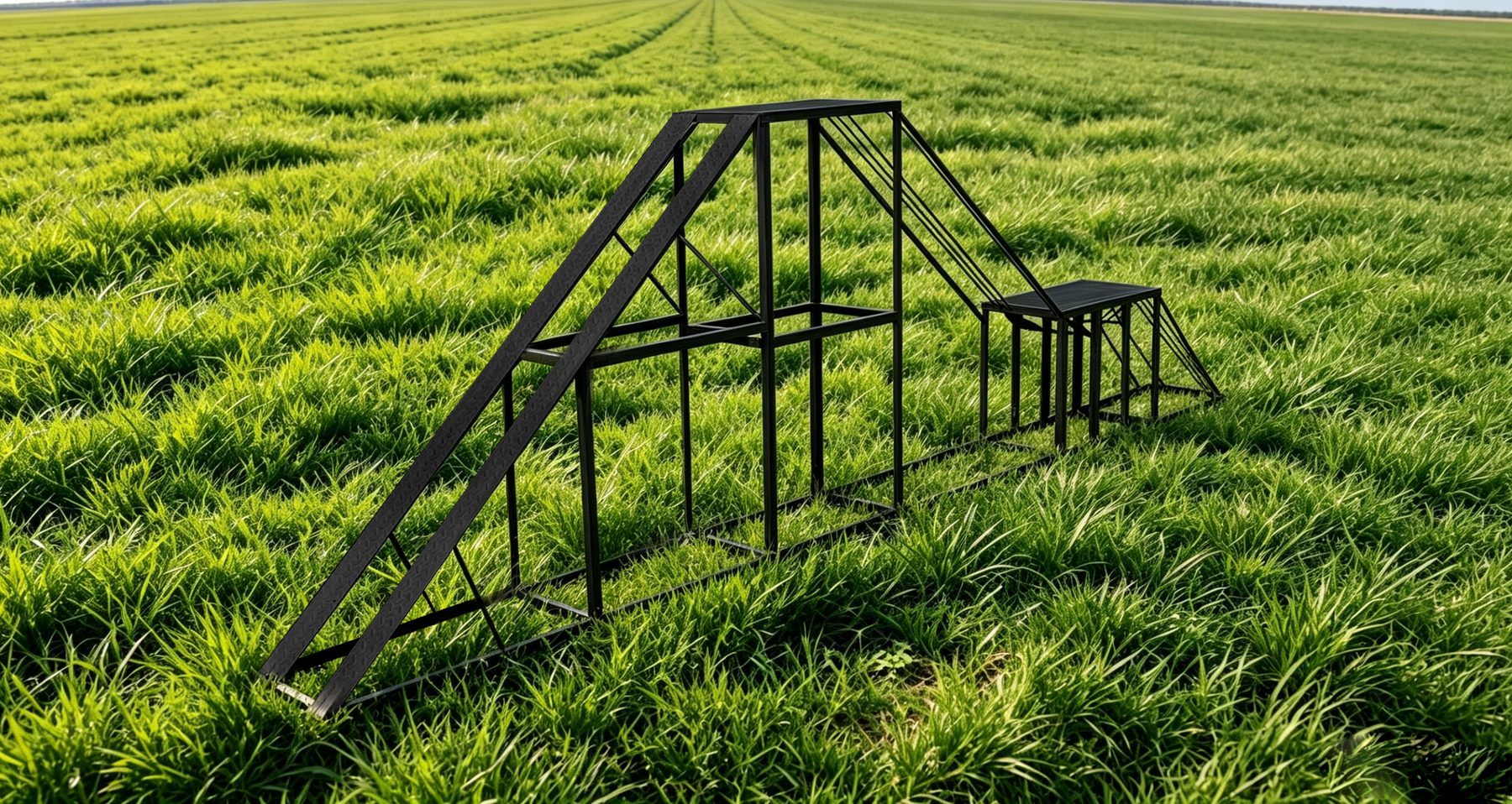 Rugpeak wire high climb steel crawler obstacle module